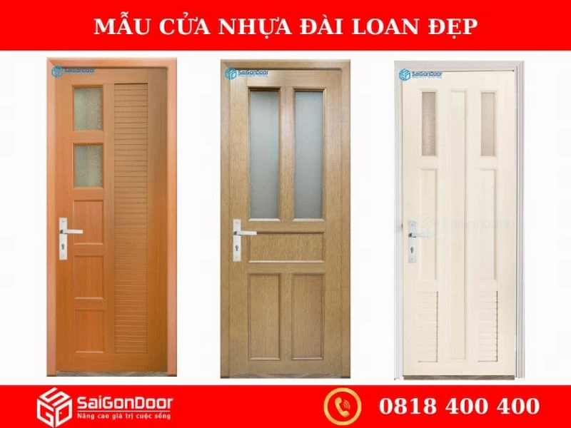 Chọn mua cửa nhựa Đài Loan tại Saigondoor