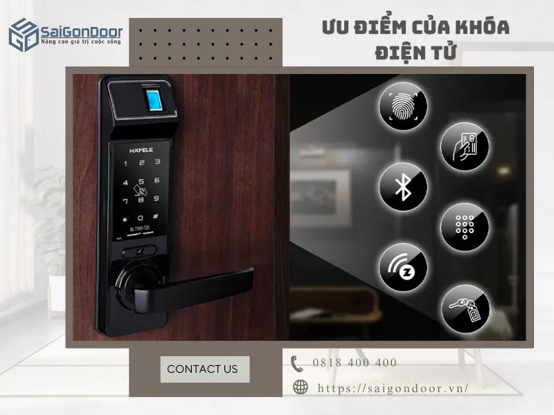Ưu điểm của Khóa điện tử