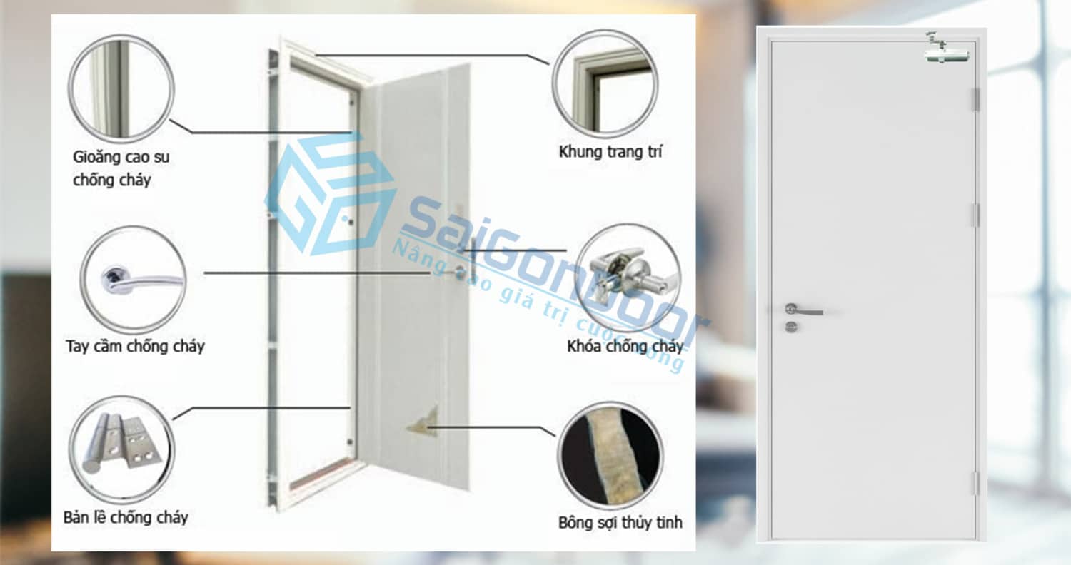 Thông số của cửa thép vân gỗ