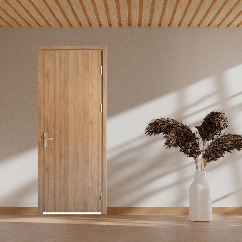 Cửa Gỗ Chống Cháy GCC.P1-TEAK