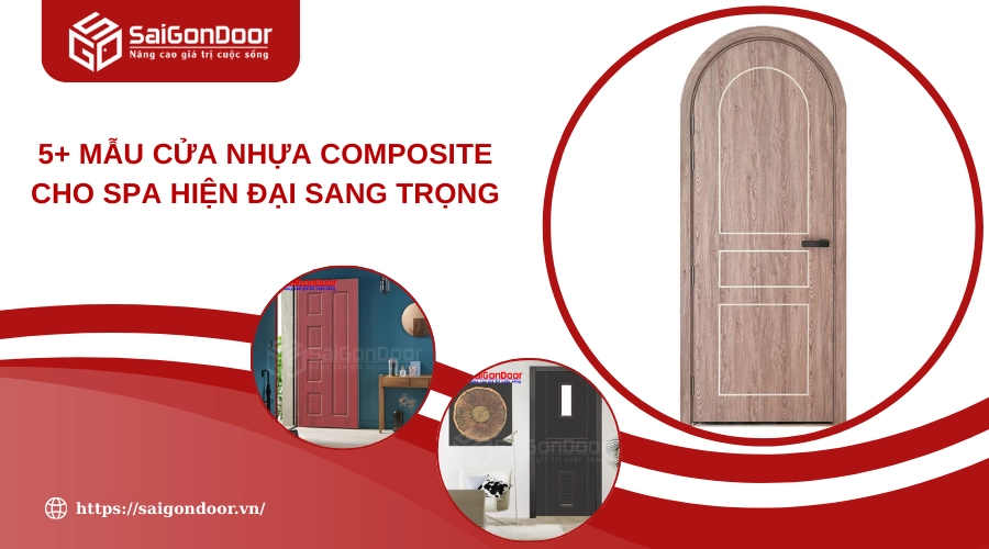 5+ Mẫu Cửa Nhựa Composite Cho Spa Hiện Đại Sang Trọng