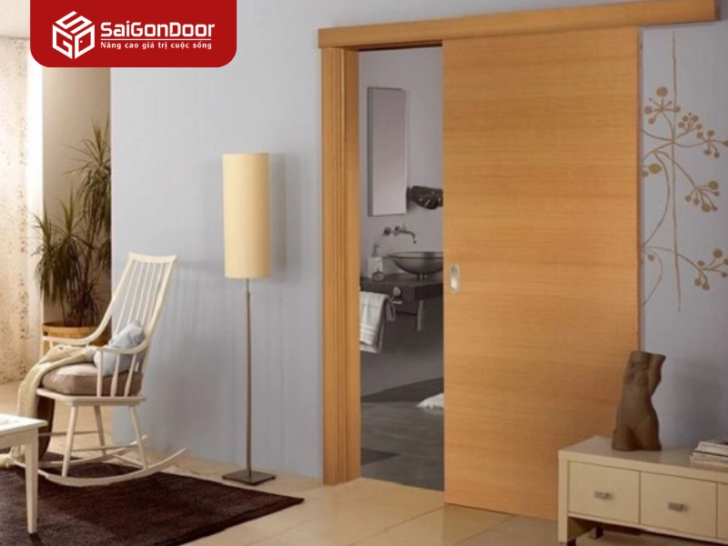 Kinh nghiệm chọn mua và lắp đặt cửa gỗ MDF lùa