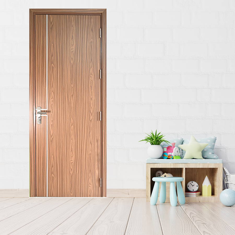 CỬA GỖ PHÒNG NGỦ PN MDF Melamine P1R1