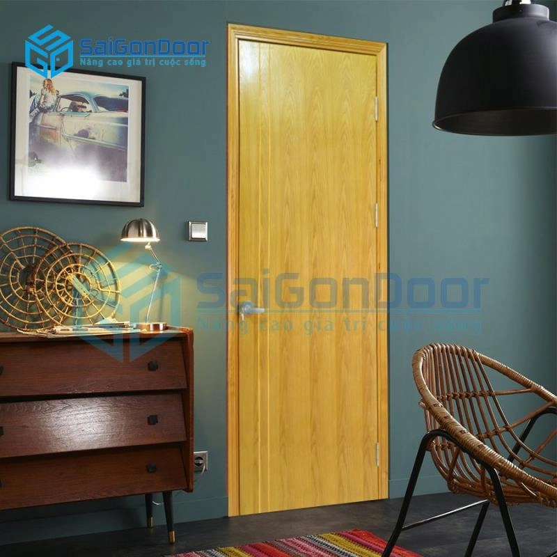 Cửa gỗ HDF Veneer VP1R2 Ask