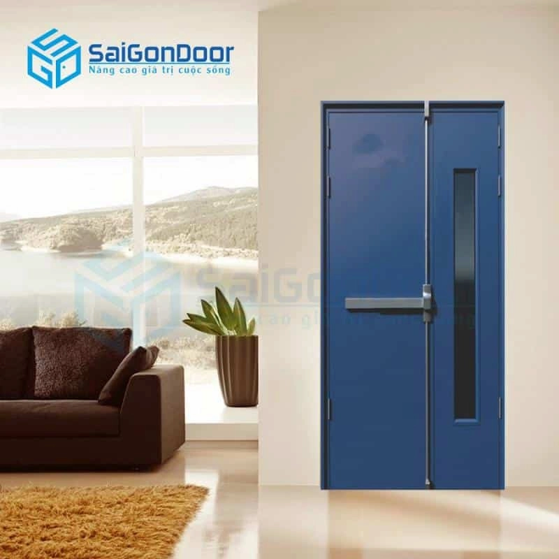 Cửa thép chống cháy TCC. P1G1B