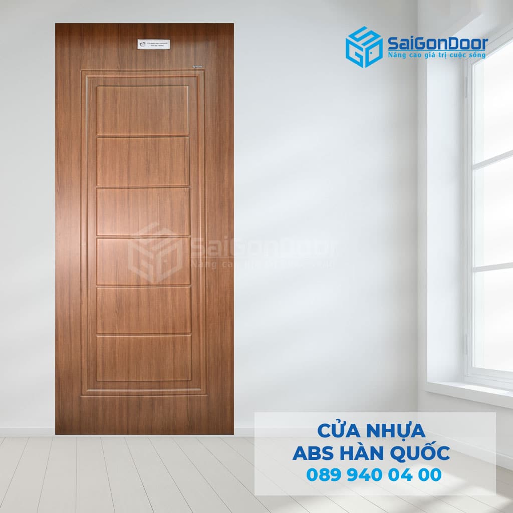 Cửa nhựa giả gỗ loại nào tốt