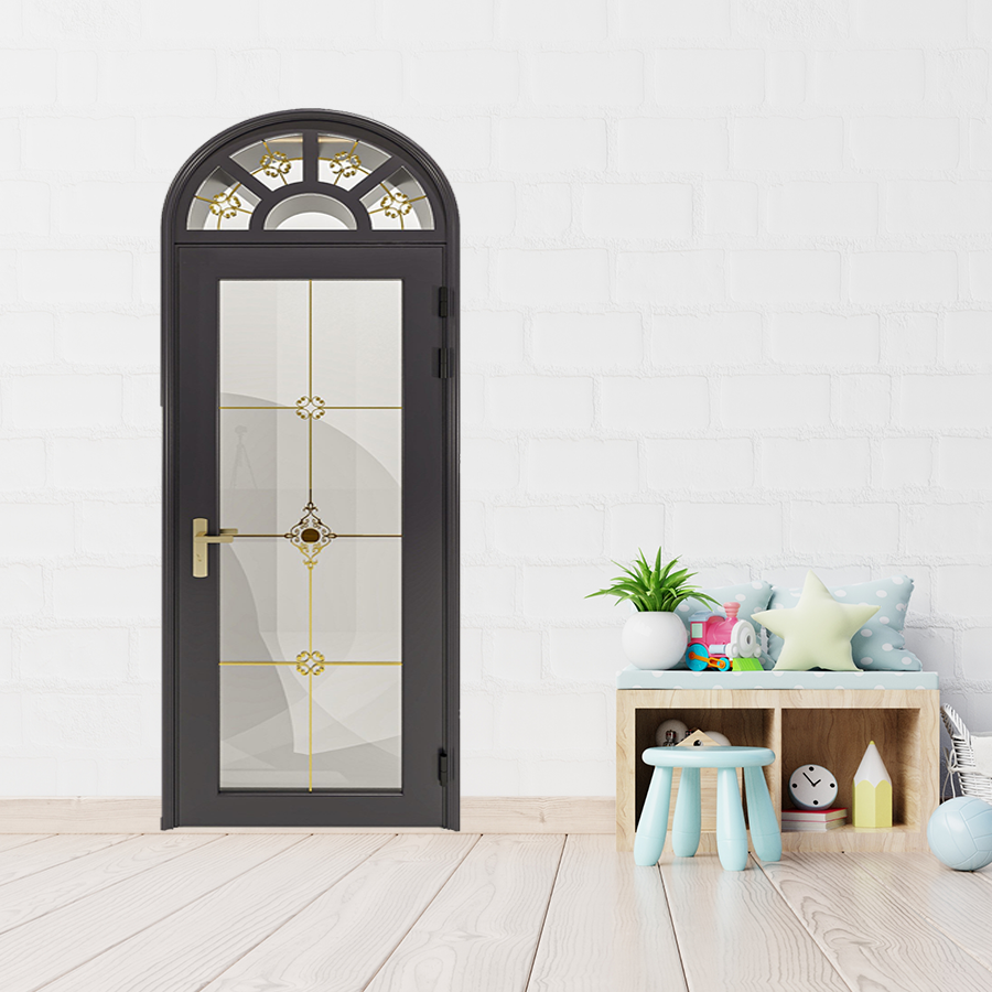 Cửa Nhôm Vân Gỗ SGD-CNVG-18