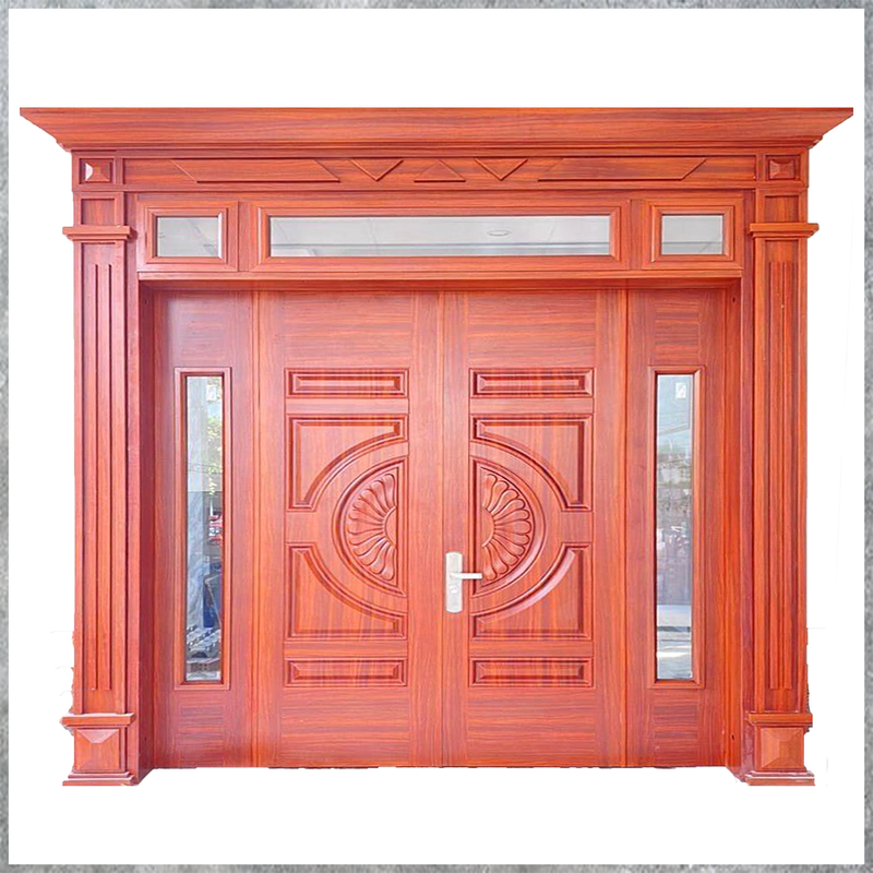 Cửa Thép Vân Gỗ SGD-KM.TVG-4C.2