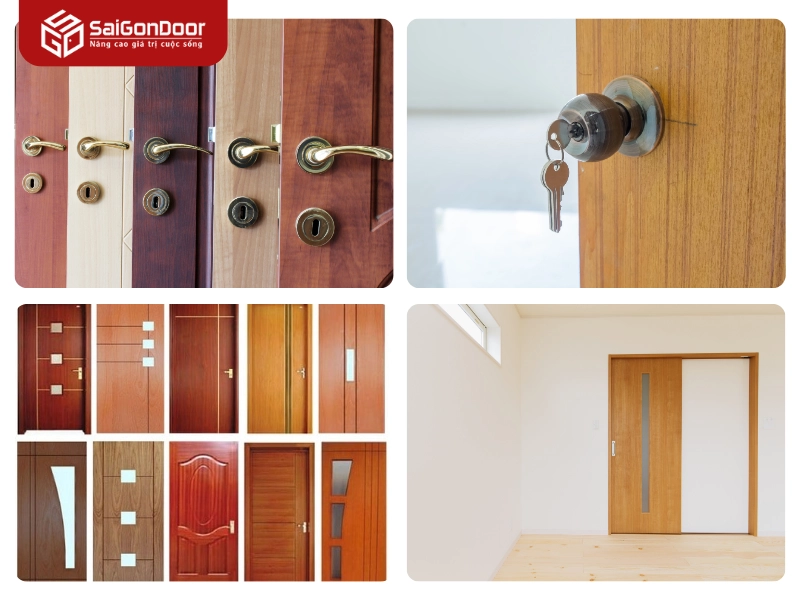 Ưu điểm vượt trội của cửa gỗ công nghiệp Saigondoor so với cửa gỗ tự nhiên