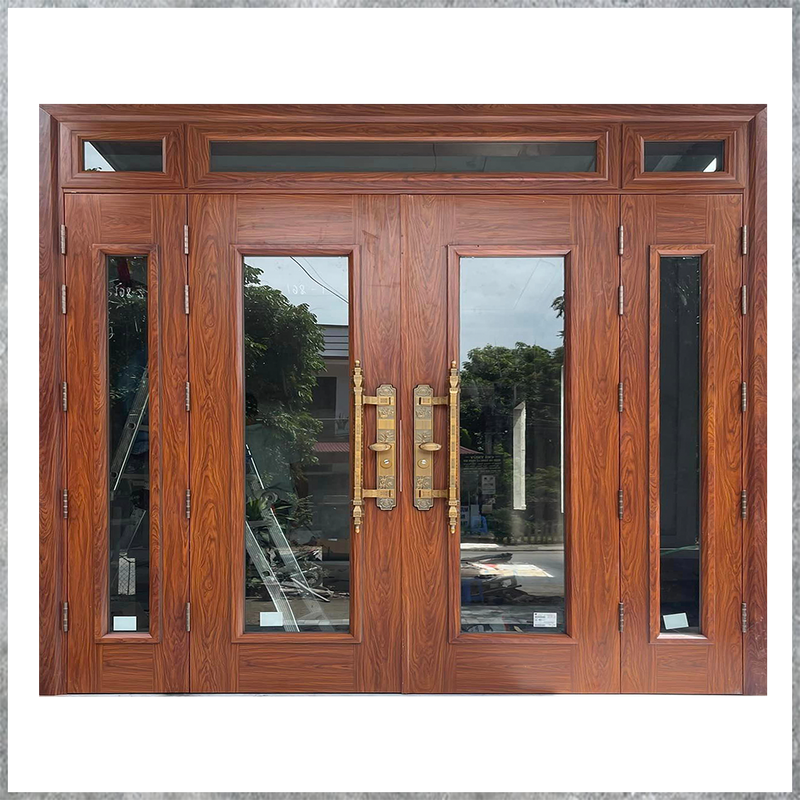 Cửa Thép Vân Gỗ SGD-KM.TVG-4C.18