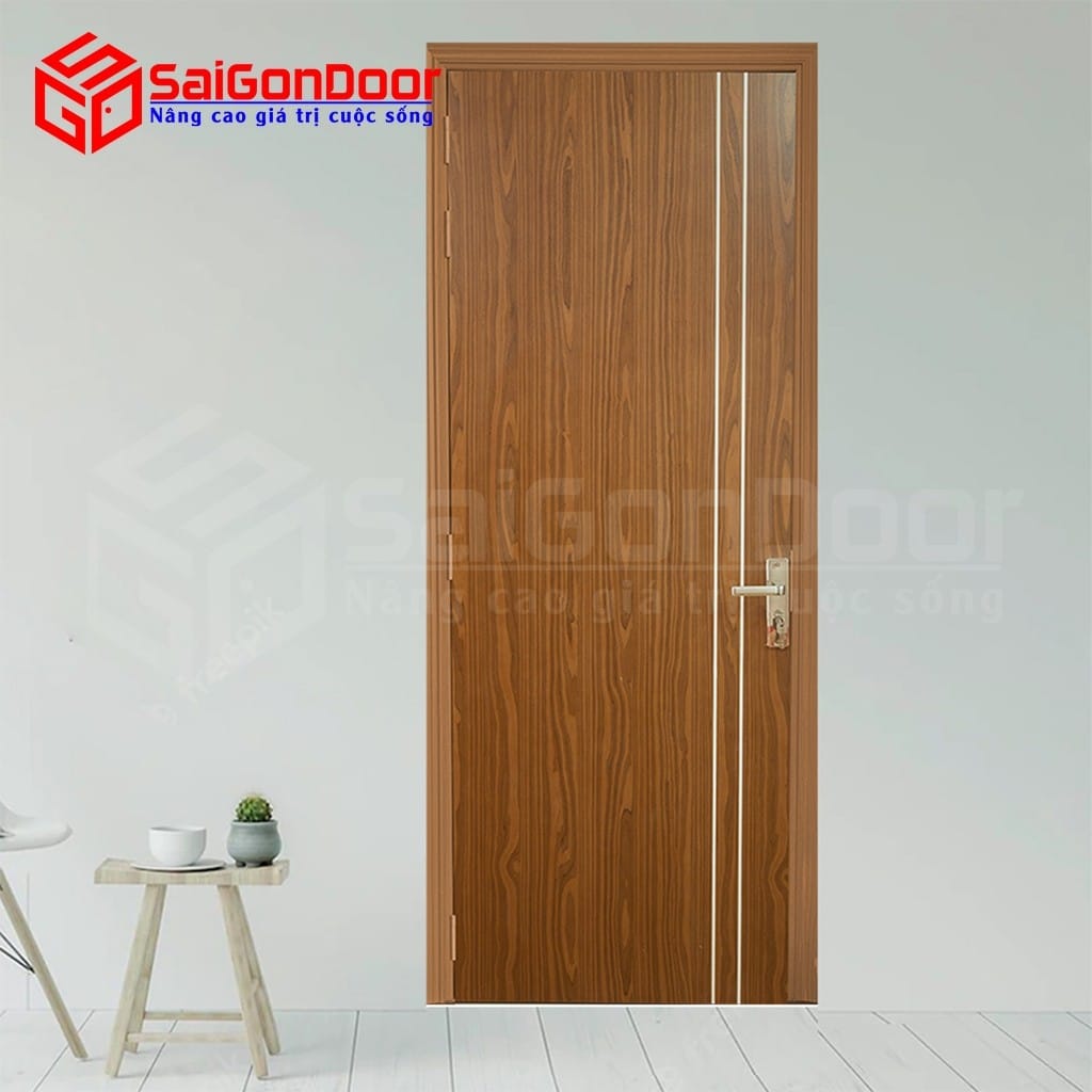 Cửa gỗ chống cháy GCC-MDF Melamine P1R2 sơn