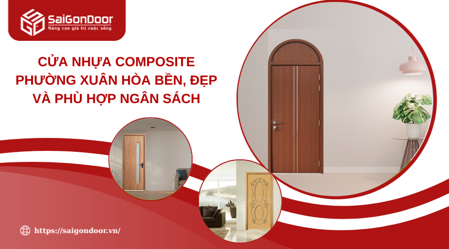 Cửa Nhựa Composite Phường Xuân Hòa Bền, Đẹp Và Phù Hợp Ngân Sách 