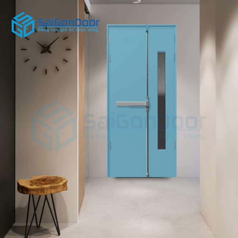 Ứng dụng thực tế của cửa thép chống cháy Saigondoor tại Phường Bình Thới