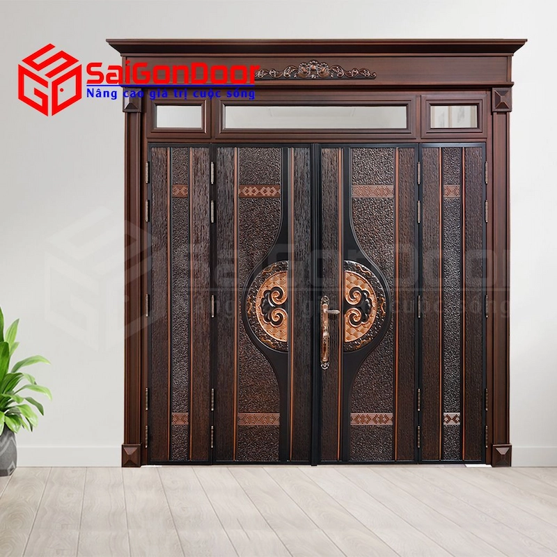 Bề mặt vân gỗ mang tính thẩm mỹ cao