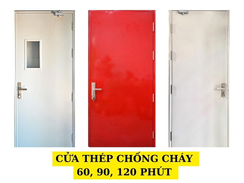 Cửa thép phân loại theo thời gian chống cháy