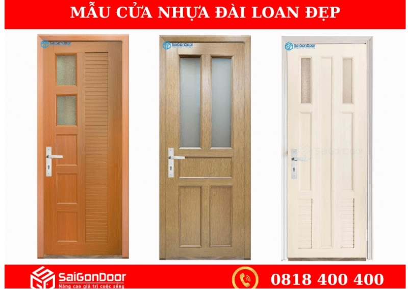 Cửa nhựa gỗ chống mối mọt Đài Loan 