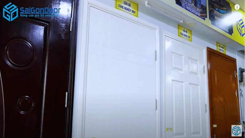 Các mẫu cửa MDF sơn PU phổ biến nhất hiện nay