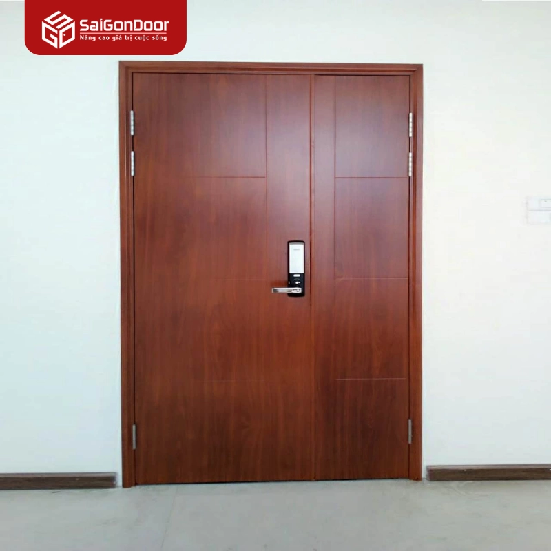 Cửa thép vân gỗ SGD 23