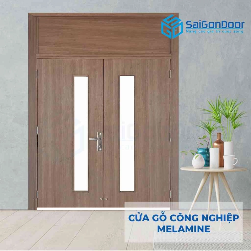 Các loại vật liệu MDF và kính thường dùng cho cửa