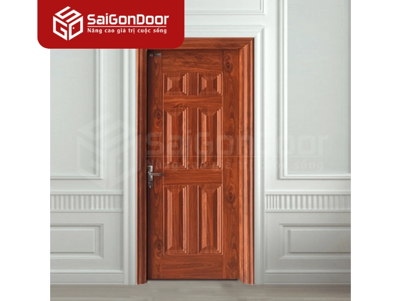 Báo giá cửa thép vân gỗ cao cấp 