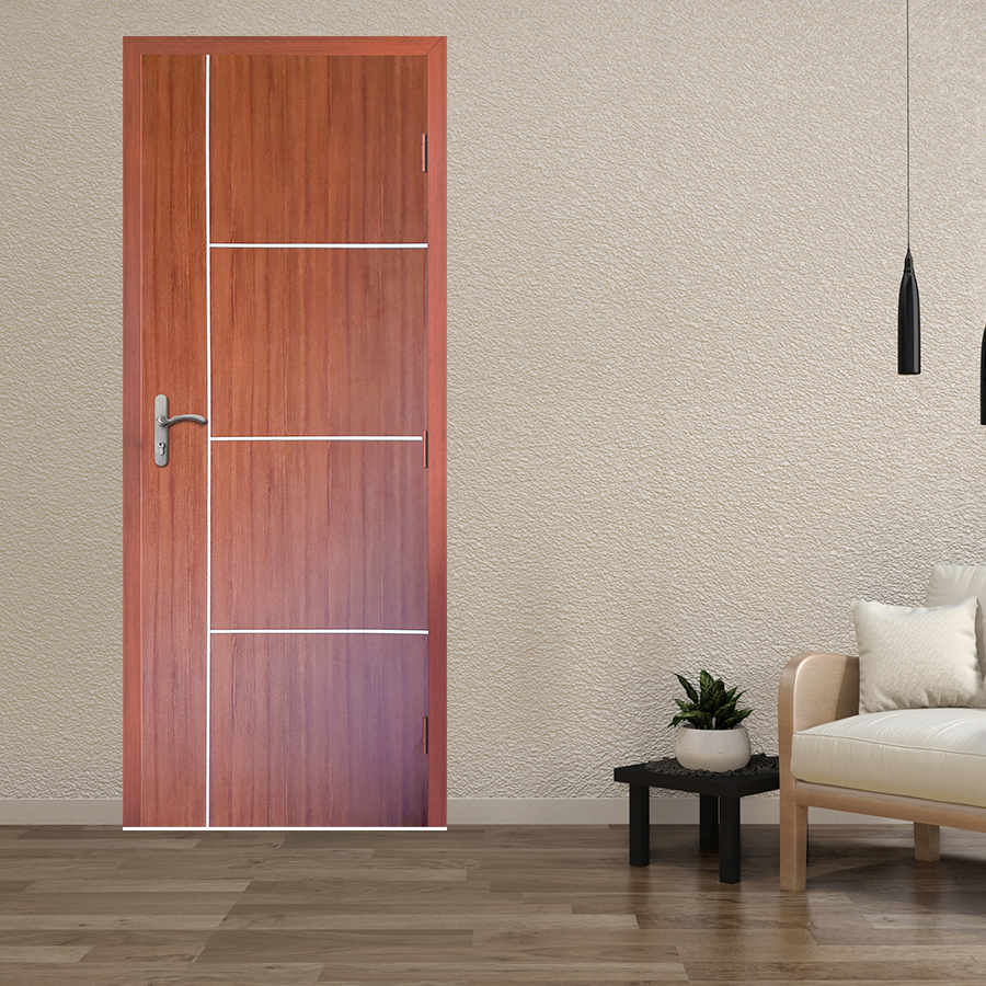 Mẫu cửa nhựa nhà vệ sinh KOS 101D