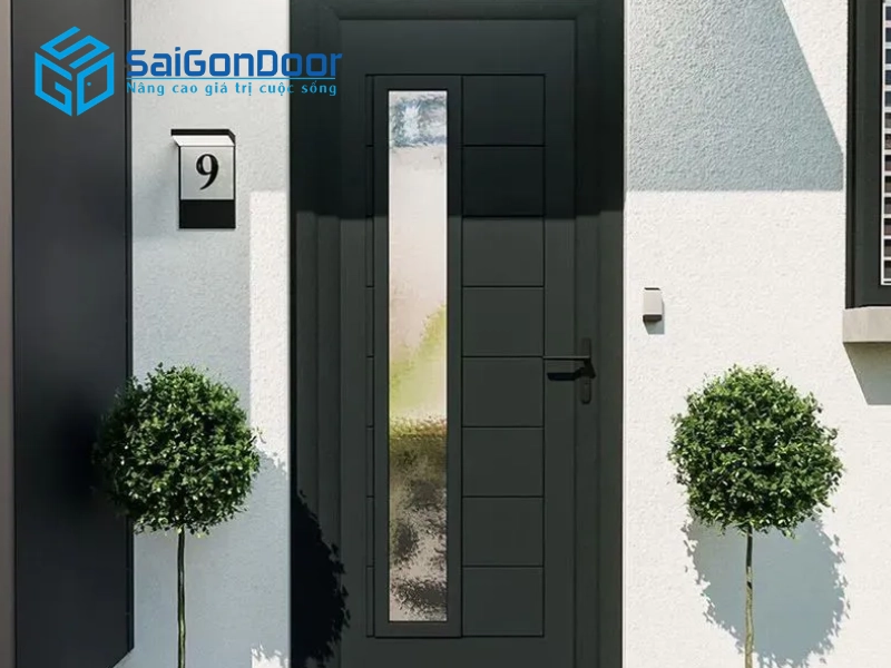 Cấu tạo chi tiết của một bộ cửa nhựa lõi thép tiêu chuẩn tại Sài Gòn Door