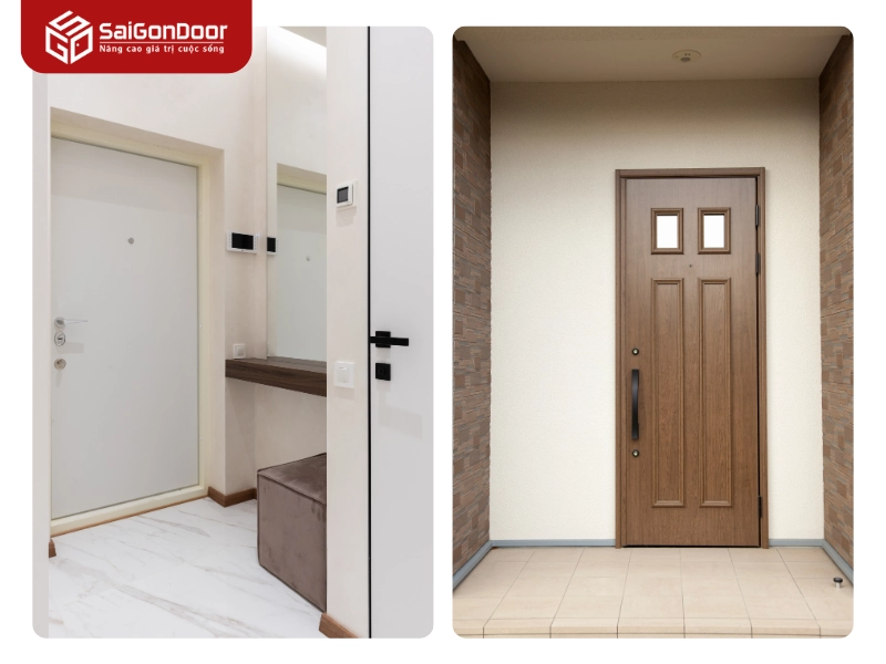 Ưu điểm nổi bật của cửa nhựa composite tại Sài Gòn Door