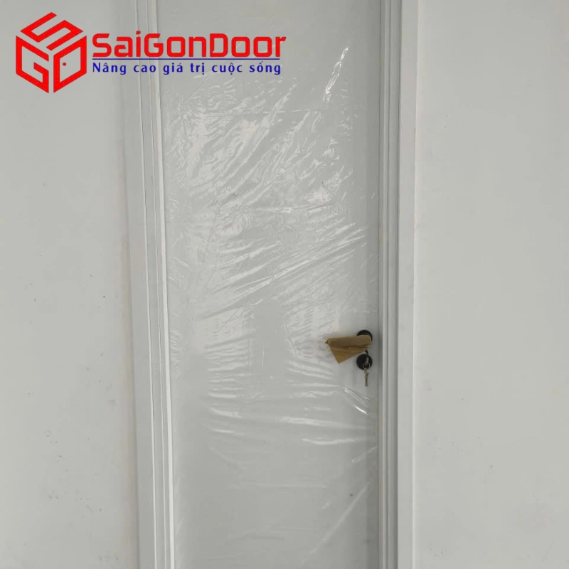 Quy cách kỹ thuật và Báo giá tham khảo cửa gỗ HDF trắng
