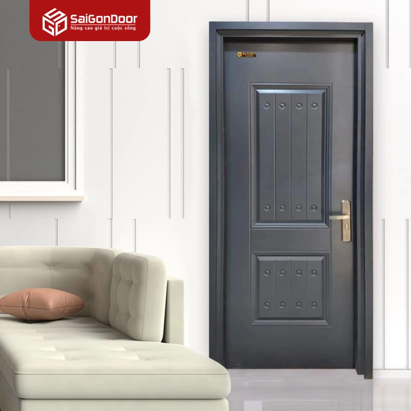 Cửa thép vân gỗ SGD 5