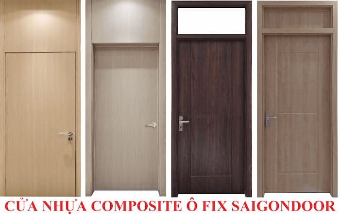 Cửa nhựa gỗ composite SaiGonDoor