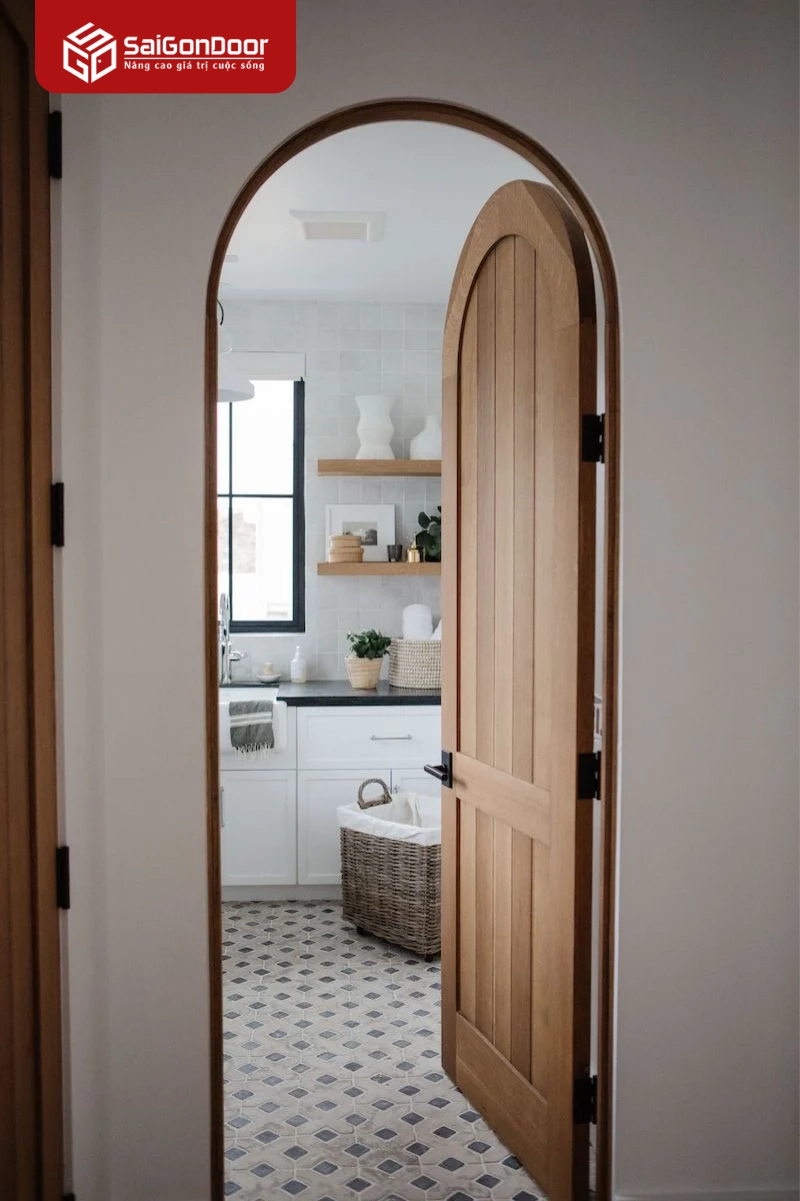 Saigondoor – Đơn vị sản xuất và thi công cửa vòm thông phòng uy tín hàng đầu