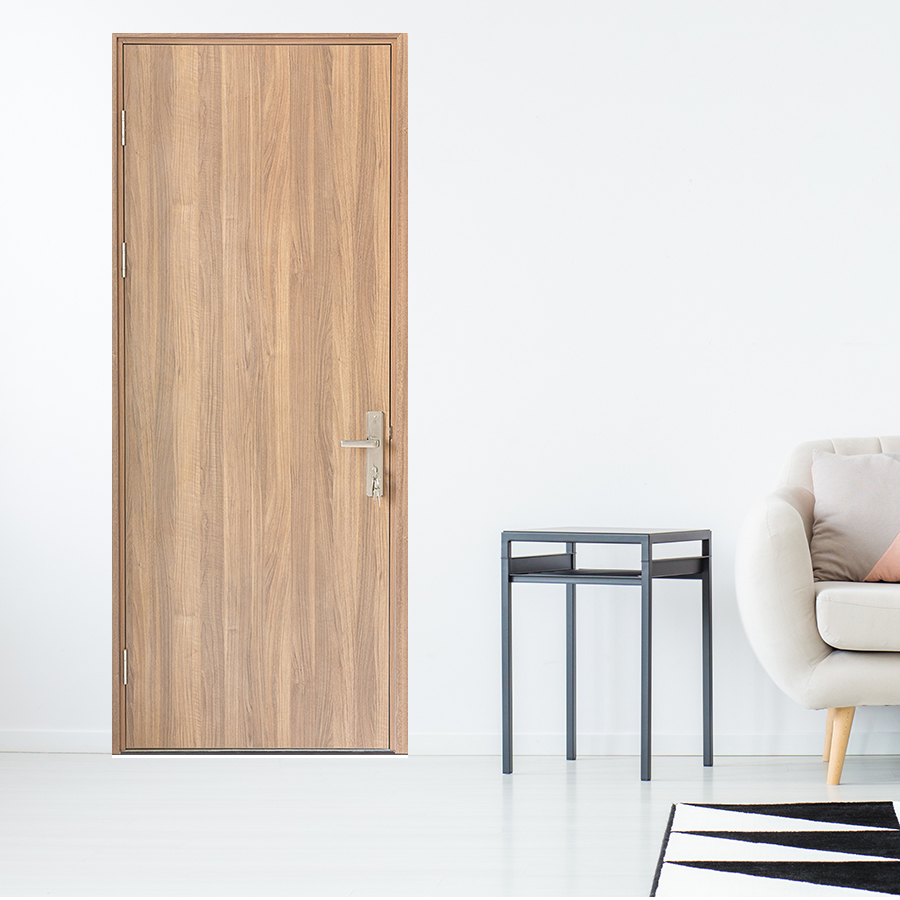 CỬA GỖ PHÒNG NGỦ PN MDF Laminate P1 (2)