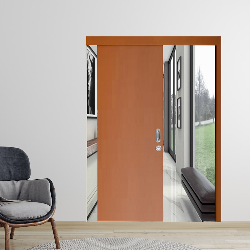 Cửa gỗ công nghiệp Cửa lùa trượt MDF P1 2K