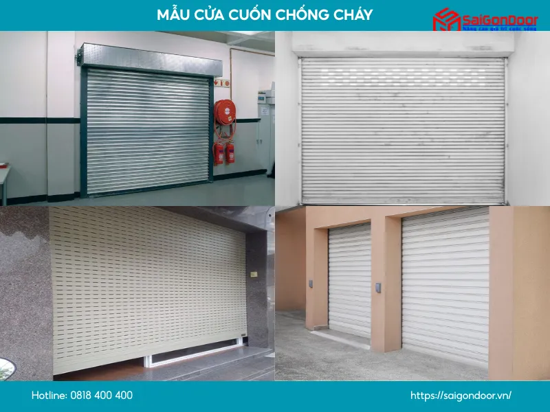 Các dòng cửa ngăn cháy phổ biến tại SaigonDoor