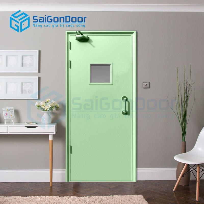 Cửa thép chống cháy TCC. P1G1-C6