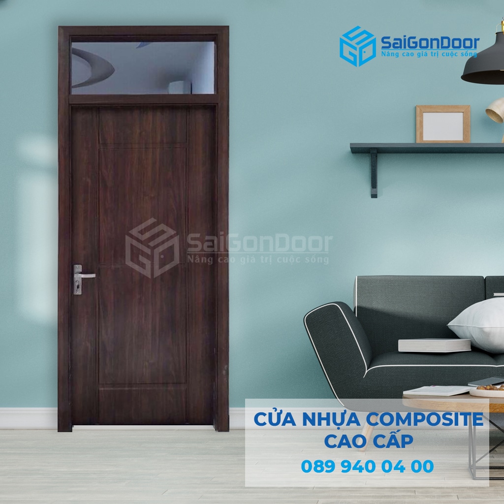 Cửa nhựa gỗ composite với khả năng chống nước tốt