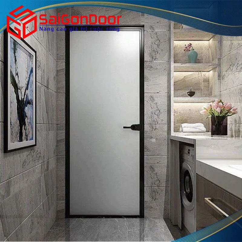 cửa nhựa lõi thép toilet cửa nhựa lõi thép toilet
