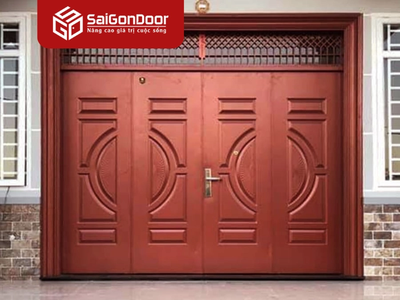 Phân loại cửa thép vân gỗ
