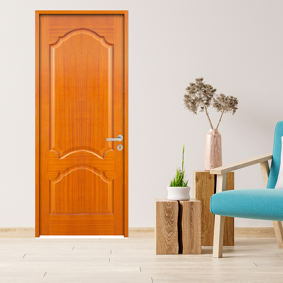 CỬA GỖ PHÒNG NGỦ PN HDF Veneer 2A lum xoan dao