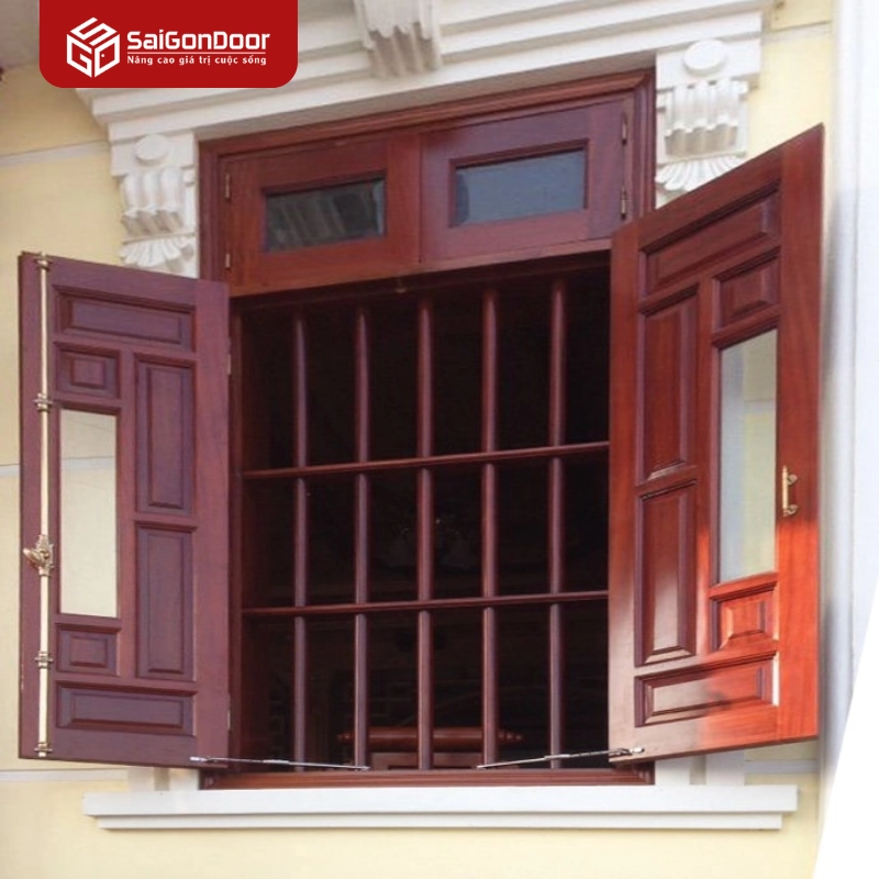 Cửa thép vân gỗ SGD 20