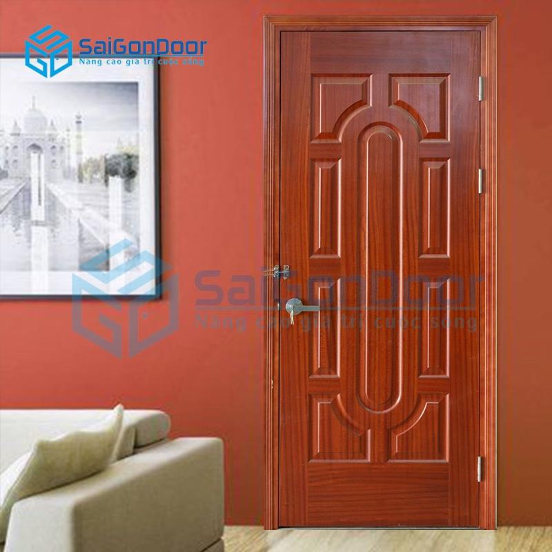 Cửa Gỗ Chống Cháy GCC.019-SAPELE