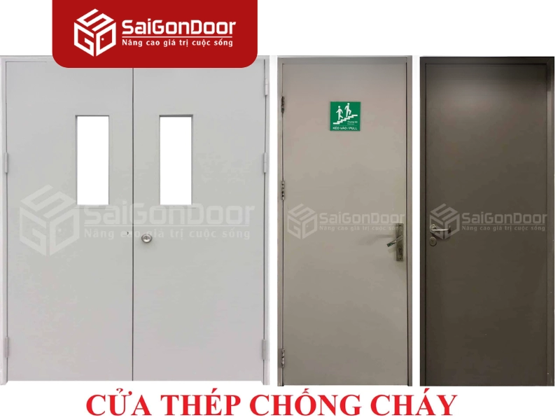 Lắp đặt và bảo trì cửa thép chống cháy EI90