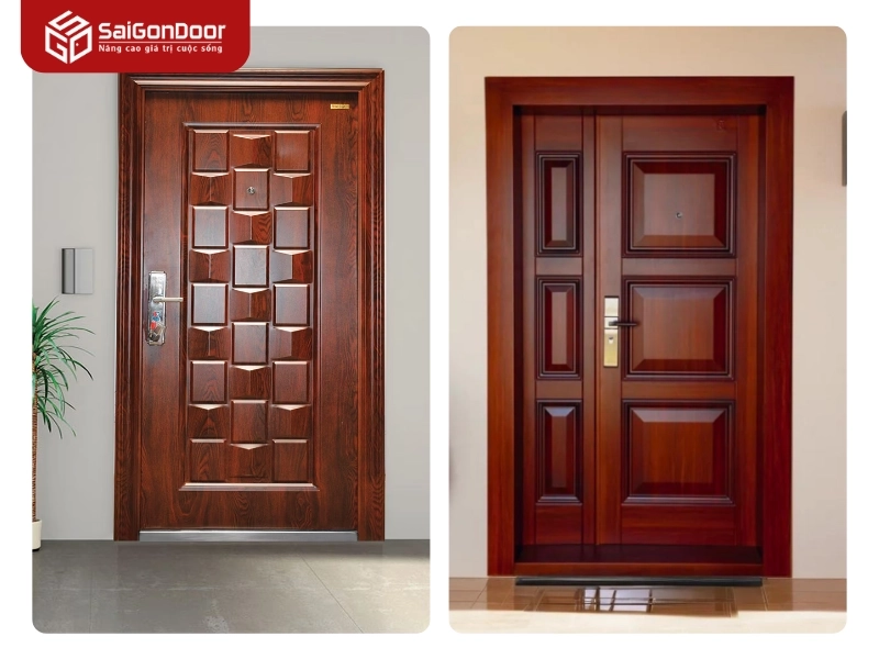 Saigondoor – Đối tác tin cậy cung cấp cửa thép vân gỗ tại Phường Hòa Lợi