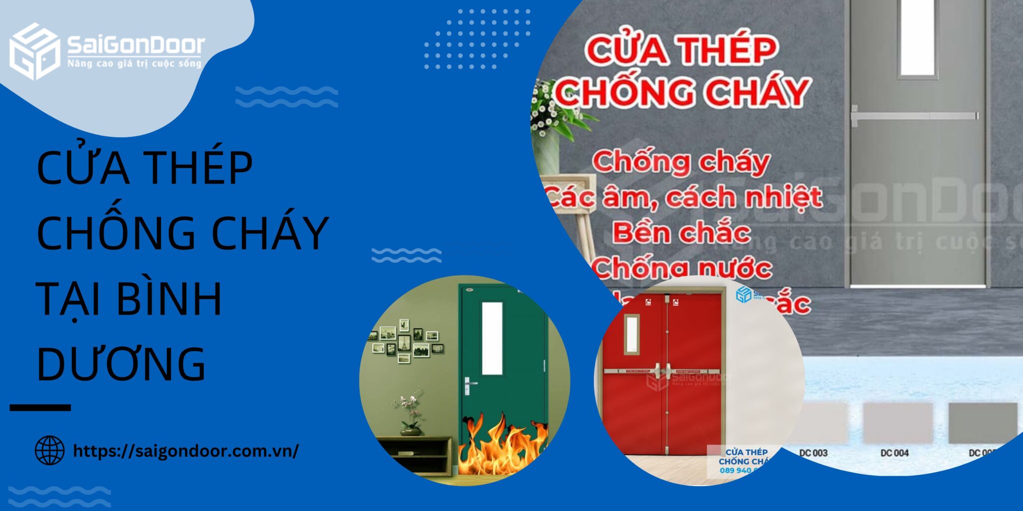 Cửa thép chống cháy tại Bình Dương: Giải pháp ngừa hỏa hoạn 2024