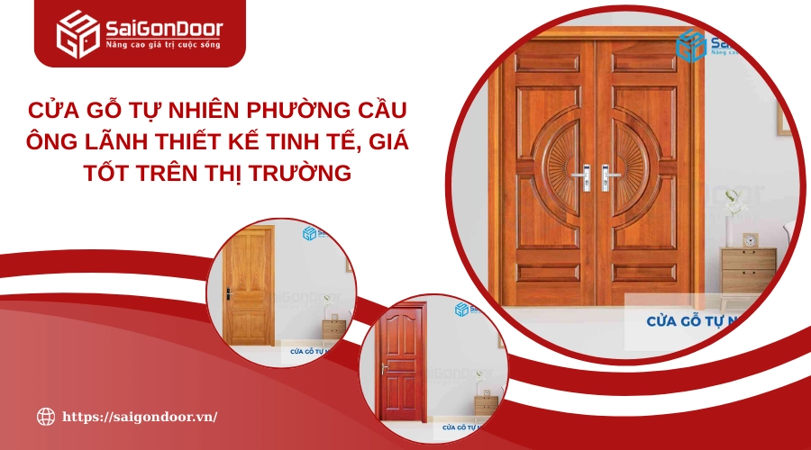 Cửa Gỗ Tự Nhiên Phường Cầu Ông Lãnh Thiết Kế Tinh Tế, Giá Tốt Trên Thị Trường
