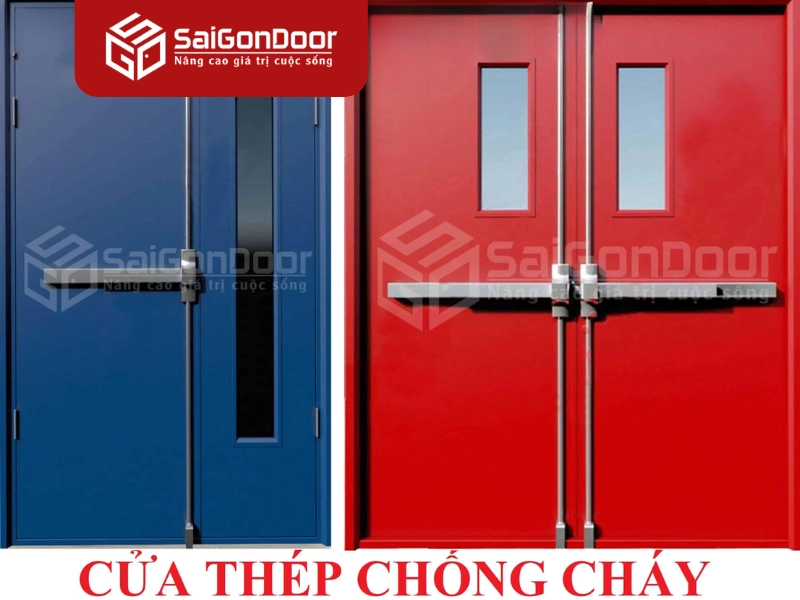 Tiêu chuẩn cửa thép chống cháy đầy đủ, mới nhất