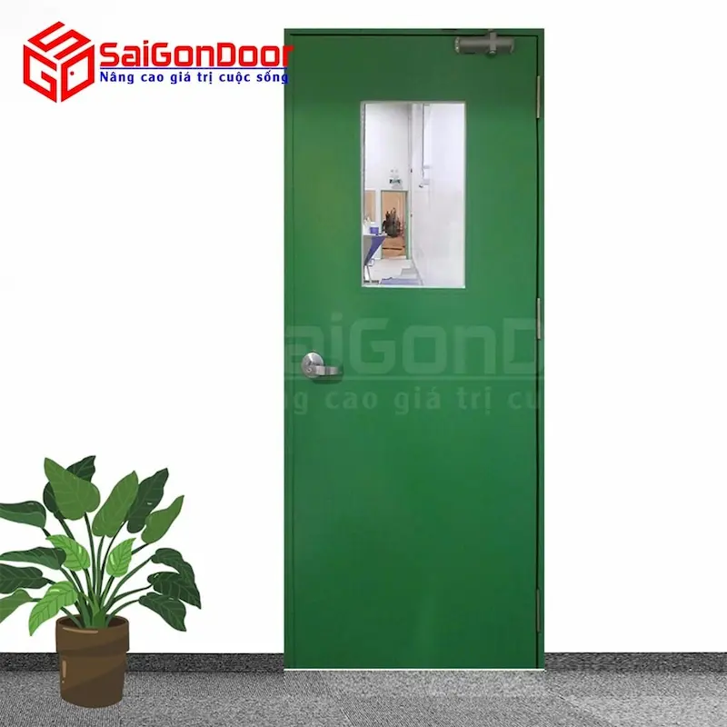 Saigondoor là địa điểm cung cấp cửa thép chống cháy uy tín