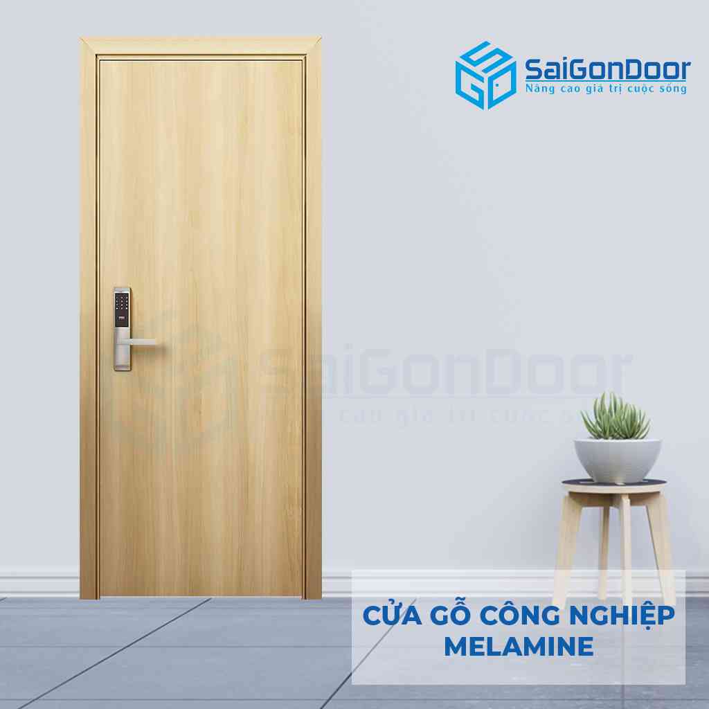 CỬA GỖ CÔNG NGHIỆP MDF MELAMINE P1-4