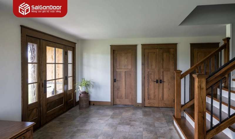 Saigondoor – Địa chỉ uy tín hàng đầu cung cấp cửa gỗ tự nhiên Phường Bình Hưng Hòa