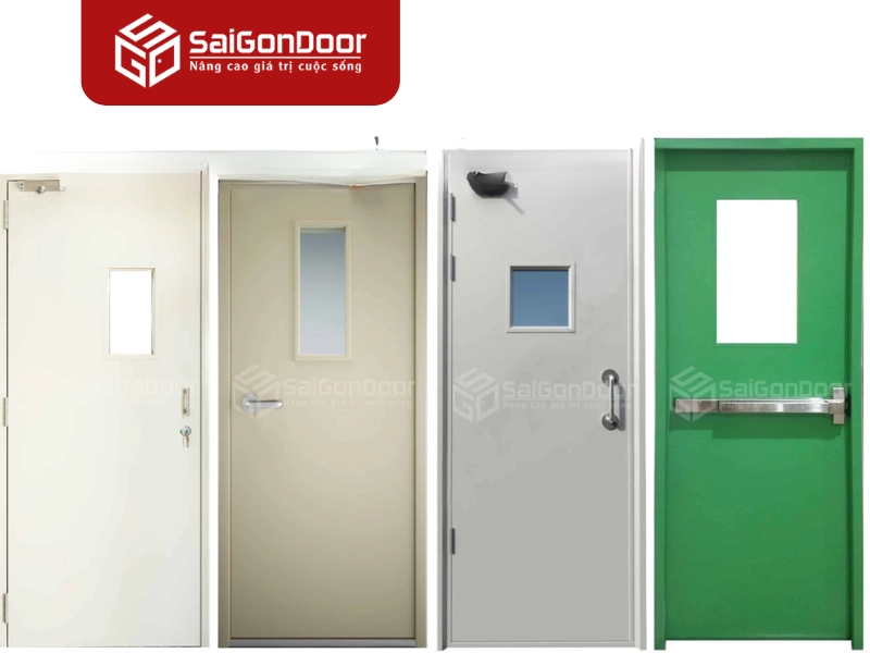 Cửa thép chống cháy 45 phút so với các loại cửa thép chống cháy khác